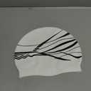 Extra Large Silicone Swim Cap for Long Hair - Odor-Free with 3D Ear Protection, Non-Slip Ultimate Fit for Women & Men Adults
