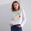 Initial Fanny Pack for Women Fashion Beige Leather Belt Bag Crossbody Waist Purse Cross Body Bumbag with Cute Strawberry Keychain Charm Gift(Beige Belt Bag for S)