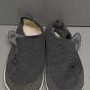 LeIsfIt Womens Slippers Wide Diabetic Shoes Adjustable Arthritis Edema House Shoes Indoor Outdoor Slippers (Size 11, Grey)