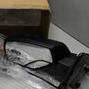 Side View Mirror Replacement Fit for 2014-2017 for Chevy Silverado 1500 for GMC Sierra 1500 Black Power Adjustment Heated Manual Folding Door Driver Side Mirror