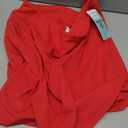DLOODA Womens Skort Tennis Skirt with Pocket Shorts Mini Golf Skirts High Waisted Athletic Skorts Summer Workout (XX-Large, Red)