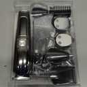 Ufree Beard Trimmer for Men, Waterproof Electric Razor for Nose, Body, Face & Mustache, Cordless Hair Clippers Shavers Grooming Kit, Gifts for Men Husband Father (Silver)