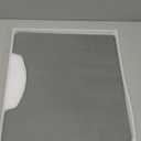 Quinn Essentials Diatomite Toilet Mat, High Absorbency Toilet Mats for Bathroom, Eco-Friendly Bath Mats for Bathroom with Rapid Drying, Contour Bath Mats for Toilet Base, Grey