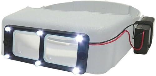 Quasar Led Lighting System for Donegan Optivisor and Magnifier Visors 6 Led Lights