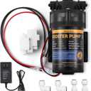 Hanchen Booster Pump Complete Kit for Home RO Reverse Osmosis Water Purification System, Quick-Connection Design, High Pressure Switch