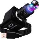 IEights 260fps Variable Focus Camera 2.8-12mm 4X Optical Zoom Webcam, 1080P Varifocal Web Cam Manual Zoom Lens Webcamera,Raspberry Pi Windows Mac Vari-Focus USB Web Camera,Close-up Monitoring Cameras