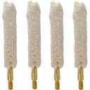 30 Cal Bore Mop Gun Cleaning Brushes for .30 Rifle Cleaning (6 Pieces)
