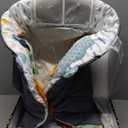 Blissful Diary Baby Play Gym & Activity Mat, 5 Developmental Zones Wooden Tummy Time Mat with 5 Detachable Sensory Toys for Motor Skills & Sensory Development, Baby Essentials Shower Gift (Gray Round)