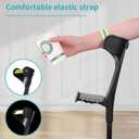 ENLUNTRA Forearm Crutches for Adults(1 Pair),Adjustable Arm Crutch with Elbow Strap,Portable and Foldable Crutches for Walking
