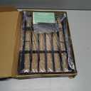 Thrivinest 10 Pack Animal Barrier, No Dig Decorative Fence, 17in(H) x10ft(L) Rustproof Metal Small Garden Fence Border for Dogs Rabbits, Bottom Blocker for Outdoor Yard Patio