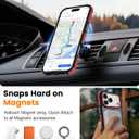 DEERLAMN Strong Magnetic Case for iPhone 17 Pro Max 6.9-Inch,[Compatible with Magsafe][Military Grade Drop Protection] Translucent Matte Shockproof Protective Phone Cover-Frosted Red