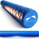 MELT Method 36 Inch Soft Foam Roller for Physical Therapy and Exercise Recovery - FasciaTherapy Technology - Low Density Exercise Foam Roller for Full Body Gentle Compression - Blue