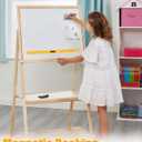 Magnetic Math 1m Ruler, Large Teaching Aids Classroom Math Geometry Tool Set Enhances Classroom Learning, Easily Mounts to Blackboard, Yellow