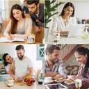 Christmas Mugs Whimsical Animal Ceramic fun Coffee Mug  14oz Childlike Hand-Drawn Cat, Dog & Bear Design  Cute gothic Coffee Cup Gift for Women, Girls, Kids (white)