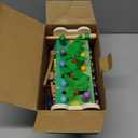 6-IN-1 Wooden Montessori Toys for 1 Year Old, Mole-Tapping Game | Play the Xylophone | Frog Clock | Carrot Harvest Game | Spinning Gear, Toddler Toys Aged 1-4, Baby Toy Gift for Early Learning (Green)