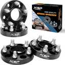 KSP 5x4.5 Wheel Spacers fit for Mustang 1994-2014, Explorer/Ranger/Edge/Town Car, 25mm 1 inch 5x114.3 Hub centric 70.5mm Hub Bore with 1/2"-20 Studs 2pcs