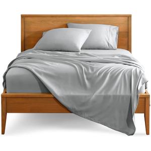 Bare Home King Sheet Set - 1800 Ultra-Soft Microfiber King Bed Sheets - Double Brushed - Deep Pockets - Easy Fit - 4 Piece Set - Bedding Sheets & Pillowcases (King, French Grey)