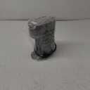 Mini Single Serve Coffee Maker for K Cup and Ground Coffee, Fast Brew One Cup Coffee Machine with Descaling Reminder and Water Window, 6 to 12 oz. Brew Sizes, Grey (9.45 Inches)