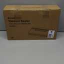 Bonsenkitchen Vacuum Sealer Machine, Stainless Steel Food Sealer Vacuum Sealers with 1 Roll & 5 Bags, 5 Food Vacuum Modes, Built-in Cutter & Bag Storage (Silver Black)