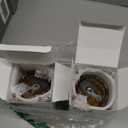 13oz/400ml Glass Water Tumbler with Straw and Lid Sealed Carry On Thick Wall Iced Coffee Cup Glass Cup for Water, Iced Tea Fruit Juice Etc (Amber-2PACK)