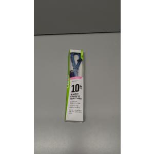 Cell Candy 10 Ft Braided Charge USB A For Apple Lightning, Blue