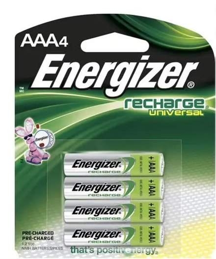 Energizer Universal 4AAA Rechargeable Batteries