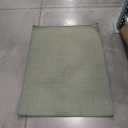 Dirt Trapper Door Mat 32" x 46", Non Slip Washable Doormat, Green