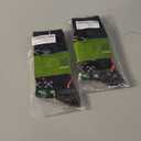 2 x I'D RATHER BE CHASING Funny Mens Socks, Golf & Pickleball Gifts for Men, Golfers Unique Crew Sock, Golfing Gift Accessories (Black)