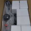 Zarbitta 3-Light Bathroom Light Fixtures, Black Modern Vanity Lights with Milky White Frosted Glass Shades, Bathroom Wall Lamp for Mirror Kitchen Living Room Hallway Cabinet Porch