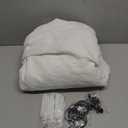 Natural 60 Inch Width Pinch Pleated Linen Curtains 90 Inches Long for Living Room Extra Wide Cream Boho Curtain Memory Shape Light Filtering for Bedroom Large Windows Hooks Rings 1 Panel 60x90