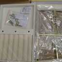 3 Tier Bracelet Holder Display - Detachable T Bar Beige Velvet Bracelet Holder, Jewelry Holder Organizer for Bracelet, Necklace, Earrings, Rings (Large)