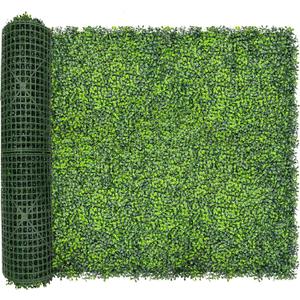 DOPGIB 128"x 48" (43 SQFT), Artificial Green Ivy Privacy Fence Screen