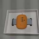 Bed Wetting Alarm for Kids, USB Rechargeable, Pee Alarms with Loud Sound & Strong Vibration, Potty Training for Children (Orange)