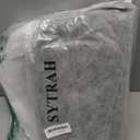 Leather Laptop Backpack, 15.6 Inch Business Computer Bag, Designer College Backpack Travel Backpack with Colorful Shoulder Bag Strap Black