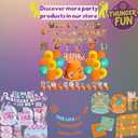 The Life of A Birthday Showgirl Party Decorations - Upgraded Decor Happy Birthday Supplies Hanging Swirls Banner Cake Topper Cupcake Toppers Balloons Merch Stuff