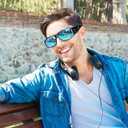 URUMQI Polarized Sunglasses Fit Over Glasses for Men Women, Wraparound Sunglasses UV400 Protection for Driving Fishing