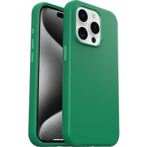 OtterBox iPhone 13/14/15/16e/17e Symmetry Series Case - Green Juice (Green), Snaps to MagSafe, Ultra-Sleek, Raised Edges Protect Camera & Screen