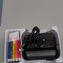 Kids Camera Instant Print, Christmas Birthday Gifts for Girls and Boys, Kids Camera 1080P HD Video Digital Camera, Toddler Toy for 3-12 Years Old, Black