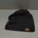 VECRY Men Oversized Slouch Beanie Large Skullcap Knit Hat (Grey)