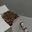 12 Pack 10" Luxurious Red & White Snowflake Design Table Favors with Party Hat, Joke & Xmas Gift for Kids Christmas Parties & Holidays