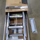 LITE 10-Foot Aluminium Attic Ladder 54" W x 25.5" H (Rough Opening), 375-Pound Load Capacity, Type IAA, AP2540MG