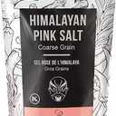 Soeos Himalayan Pink Salt, Coarse Grain, 2 Pound (32 Oz), Pink Himalayan Sea Salt, Himalayan Salt Coarse Salt, Pink Salt for Grinder Refill, Kosher & Natural Certified, Healthy. sep/17/2030