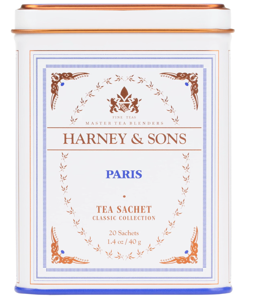Harney & Sons Classic Paris Black Tea, 20 Sachets in Tin