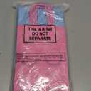 PerKoop 24 Pieces Building Block Party Favor Bags, Bricks Candy Treat Paper Bags, Party Gift Goodie Bags with Handle for Girls Building Block Birthday Baby Shower Decoration Supplies(Simple)