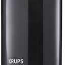 KRUPS Precision Electric Coffee Grinders: 3 oz Capacity, 200W Motor, Stainless Steel Blades for Uniform Grinding of Coffee Beans, Herbs, Nuts, and Spice Grinder (Black)