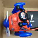 Kiddieland Spidey Lights & Sounds Activity Plane for Toddlers, Interactive Toy Airplane with Flashing Propeller, Engine Effects, Durable Safe Design, Ages 1236 Months
