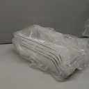 4 Packs Refrigerator Organizers and Storage Width Adjustable Can Organizer for Refrigerator Expandable Soda Can Dispenser for Beer Soda Pop Can Soda Organizer for Fridge Kitchen Pantry Clear