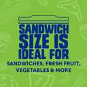 Ziploc Storage Bags Variety Pack, 190ct Total, 42ct Storage Gallon and 48ct Storage Quart, 50ct Sandwich and 50ct Snack