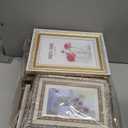 16 Pcs Gold Vintage Picture Frames Gallery Wall Frame Set Antique Collage Gallery Photo Frame Decor 3 Sizes Farmhouse Picture Frames Set with 8x10, 5x7, 4x6 for Home Wall Tabletop Display