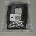 Adult Diaper Cover for Incontinence, Cloth Active Latex Leak Proof Pants, Noiseless Reusable Washable Pull Up Plastic Pants (Black, L)